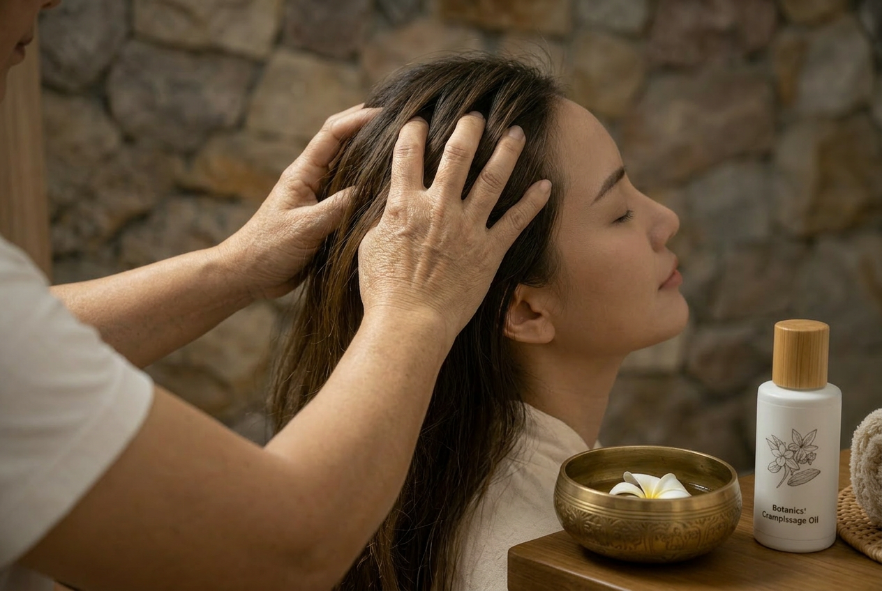 Indian Head Massage at Ban Kracheng